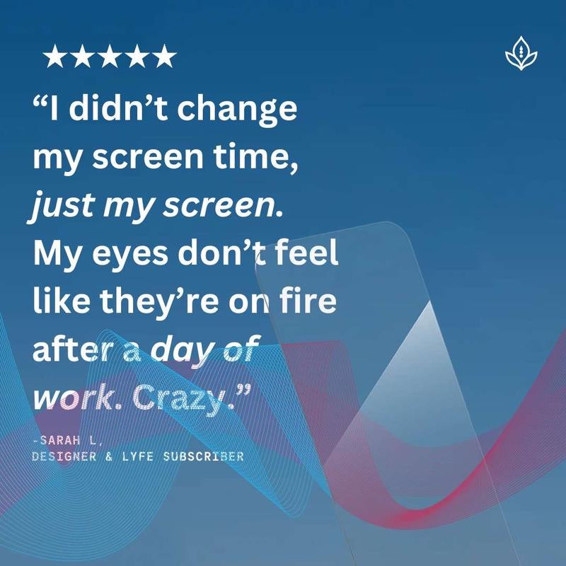 Red Light Converter Screen Protector for Iphone - Antiblue Light Shatterproof Tempered Glass Screen - Easy Installation Kit, Bubble-Free, Dust Free for Iphone 13/14 & Iphone 15/16