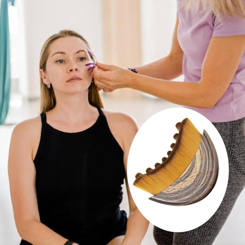 Lymphatic Contour Face Brush, Lymphatic Brush Set – 1 Brush with Box, Contour Face Brush for Lymphatic Drainage, Lymphatic Drainage Massager, Ergonomically Designed to Fit the Skin Precisely