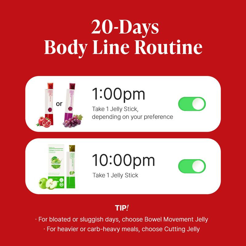 [FOODOLOGY] 3-In-1 Complete Jelly Bundle | Coleology Cutting Jelly + Bowel Movement Jelly + Collagen Centella Jelly | Metabolism Boost, Gut Health, Glow Skin Bundle