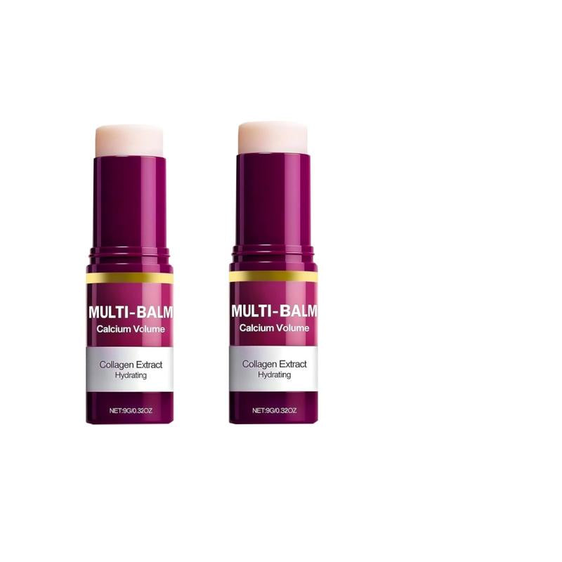 Calcium Multi Balm Stick, Calcium Volume Multi Balm, Korean Collagen Moisturing Stick, Firming & Moisturizing, Korean Skincare, Anti-Wrinkle, Hydrating, Lifting Cream for Eyes, Face & Neck