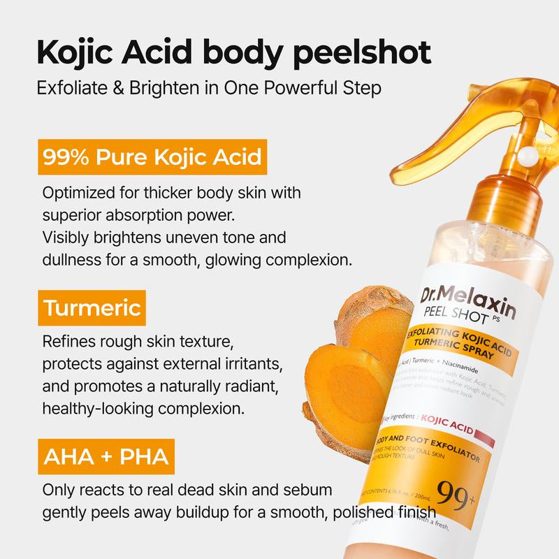 [Dr.Melaxin Official] Iconic Glow Perfection Trio | Face & Body Peeling, Eye Volume Care for a Radiant Korean Glow