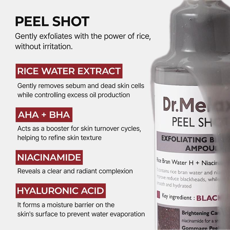 [Dr.Melaxin Official] Iconic Glow Perfection Trio | Face & Body Peeling, Eye Volume Care for a Radiant Korean Glow